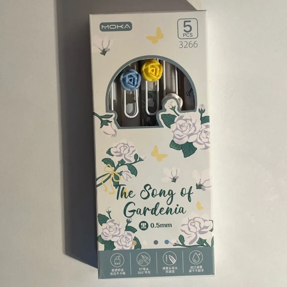 Flower Whispers Gel Pen Collection