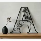 Lettres décoratives A-Z