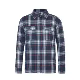 CHEMISE Gelert Long Sleeve Flannel Bleu