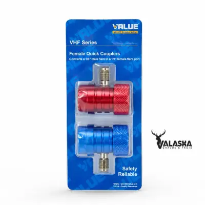 Valve de charge Auto Value R134 2 PCS
