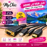 Câble VGA vers HDMI Pro-Tech