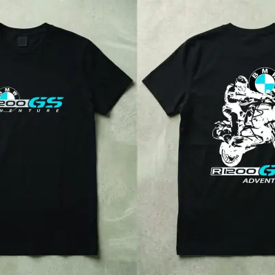 T-shirt BMW GS1200 Noir