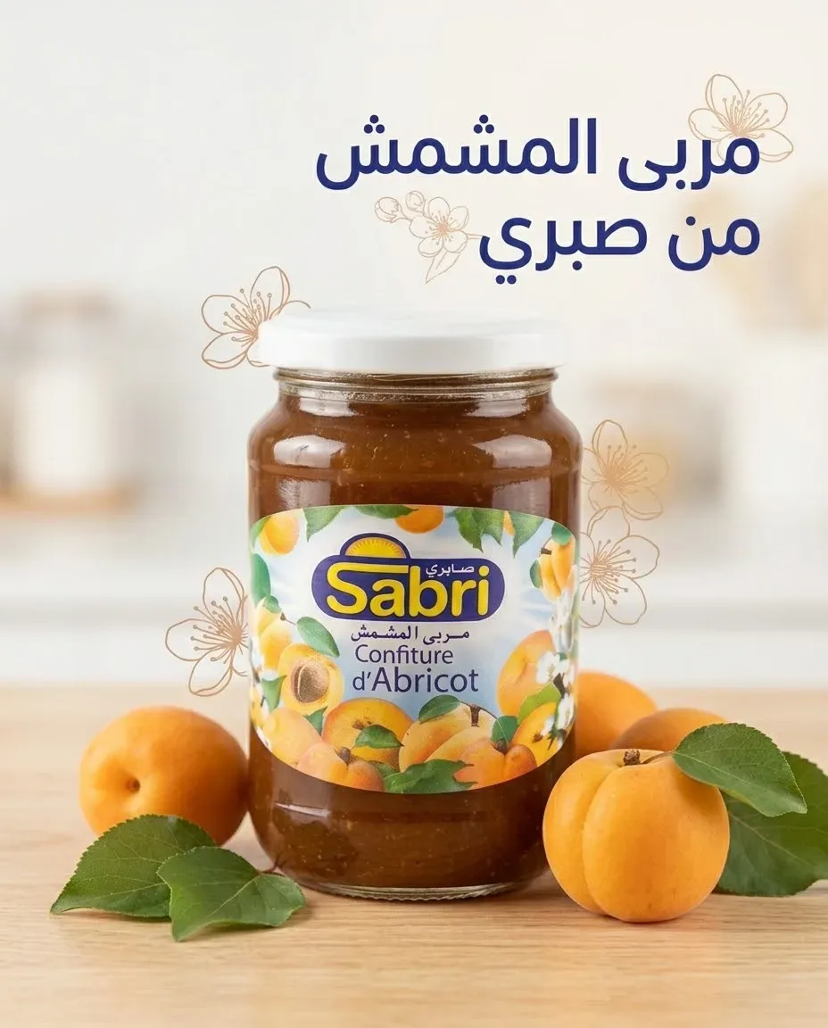 مربى المشمش 450غ _صابري_