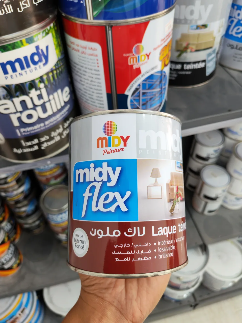 Laque midy couleur 700 G
