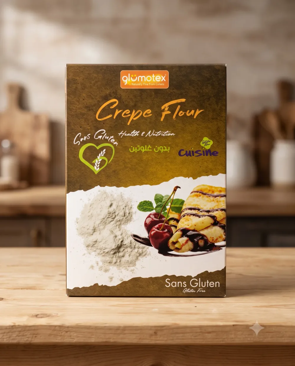 Crepe flourفرينة بدون غلوتين 400g