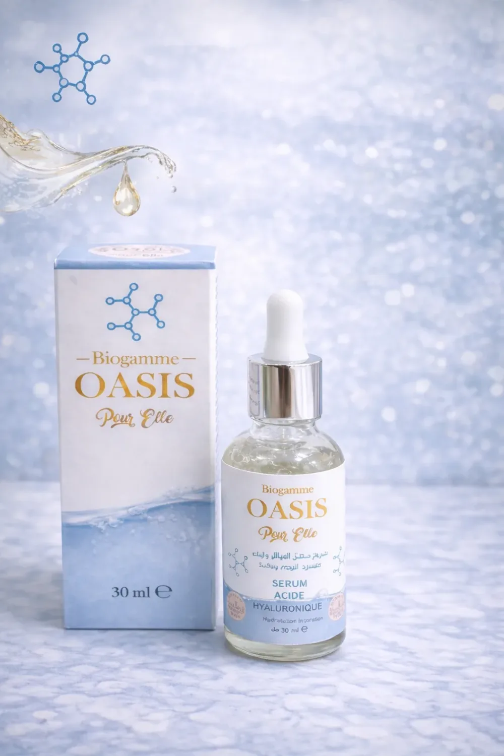 Sérum Acide Hyaluronique & Niacinamide – Biogamme Oasis