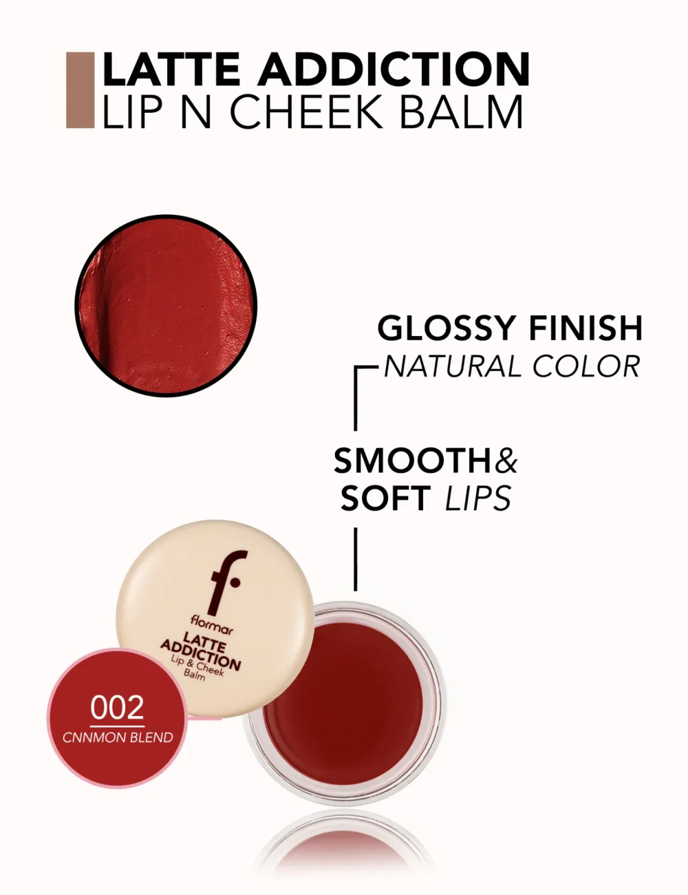 Latte Addiction Lipcheek Balm