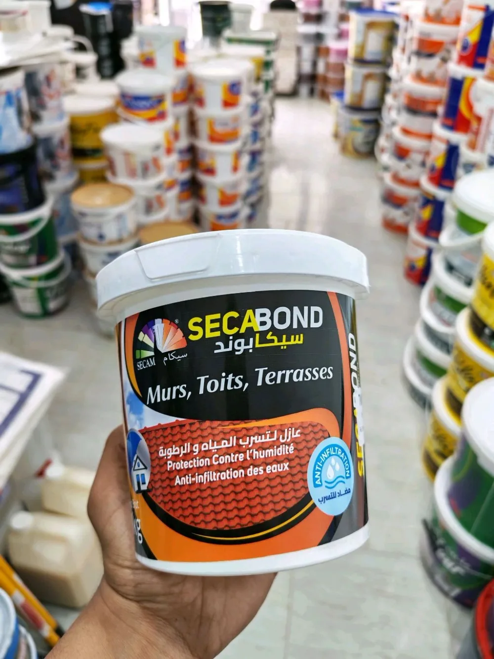 طلاء عازل الماء SECABOND