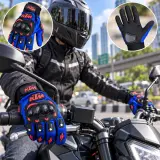 Gants de Moto KTM Protection Articulations et Grip Antidérapant - قفازات دراجات نارية مع حماية للمفاصل وتصميم مضاد للانزلاق