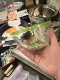 Bols de Mélange en Verre "Glassware" avec Couvercle