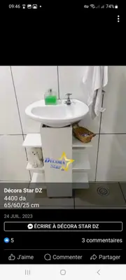 Under-Sink Bathroom Storage Cabinet CNC File