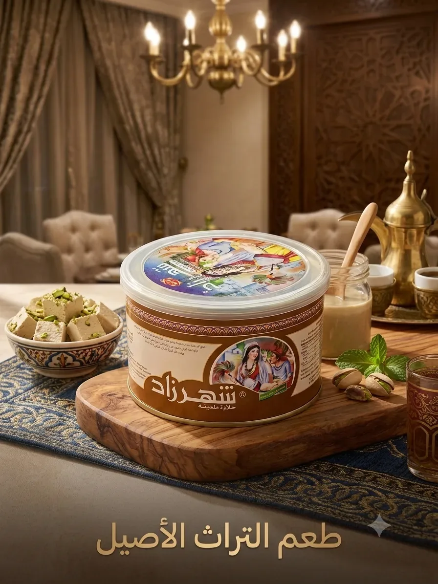 شهرزاد-حلاوة طحينية بالشوكولاته-