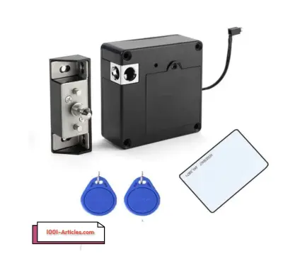 Serrure digitale automatique encastrée - Tag et carte RFID.