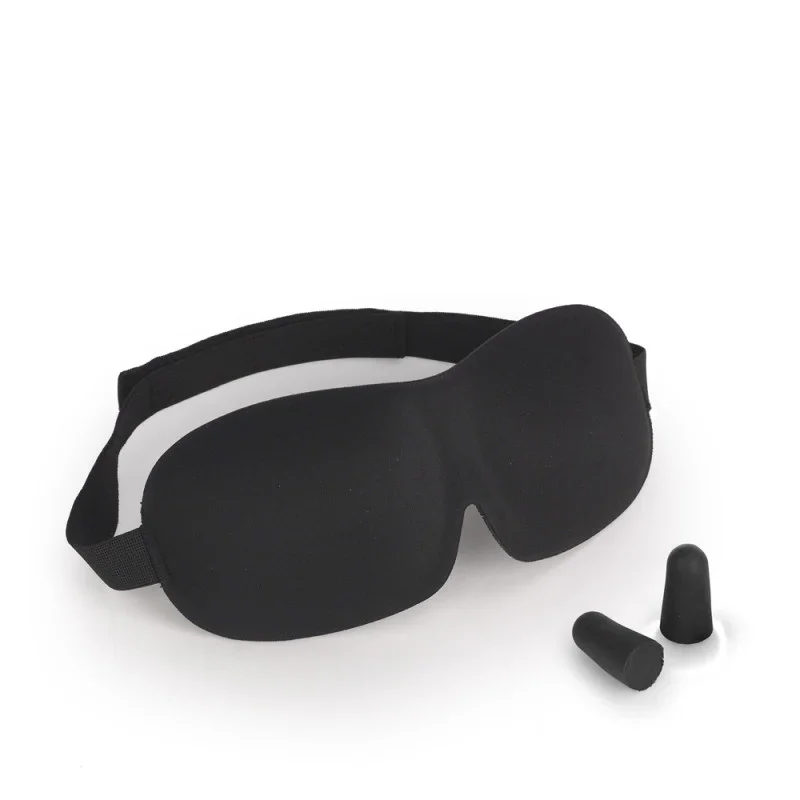 Masque de sommeil + bouchons d’oreilles pour voyages GABOL