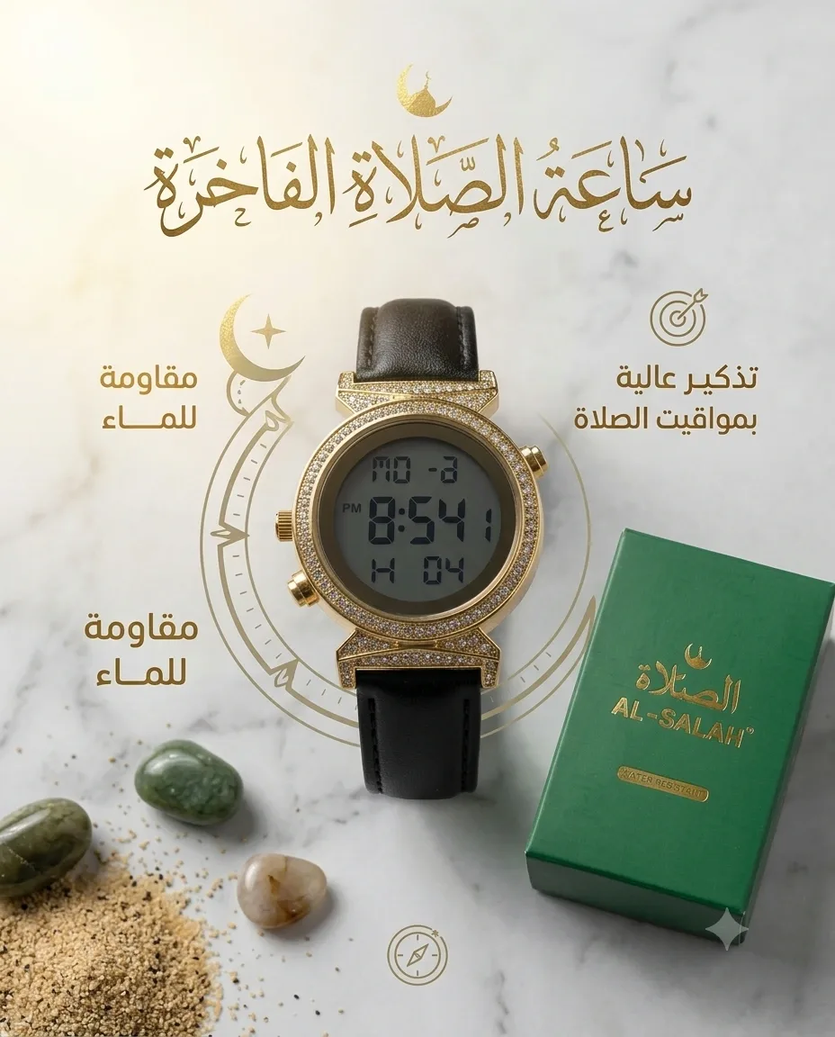 ساعة الصلاة رجالية ونسائية