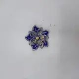 Fleur avec strass