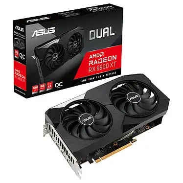 ASUS Dual Radeon RX 6600 XT OC 8GB