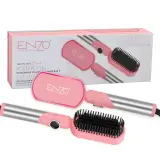 ENZO  Brosse Chauffante Lissante & Bouclante Keratine EN-4002