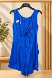 Combinaison Femme Bodyform Bleue avec Nœud – Taille M