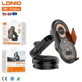 SUPPORT SMARTPHONE AUTO AVEC CHARGEURS SANSFIL MA30 15W by LDNIO