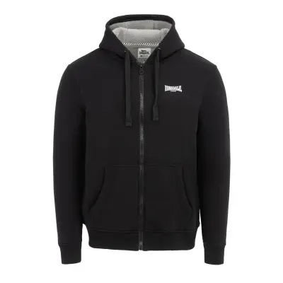 Veste coton sherpa LONSDALE Noir