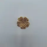 Fleur avec strass