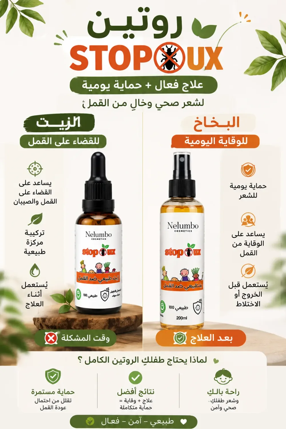 مجموعة stopoux  ضد القمل