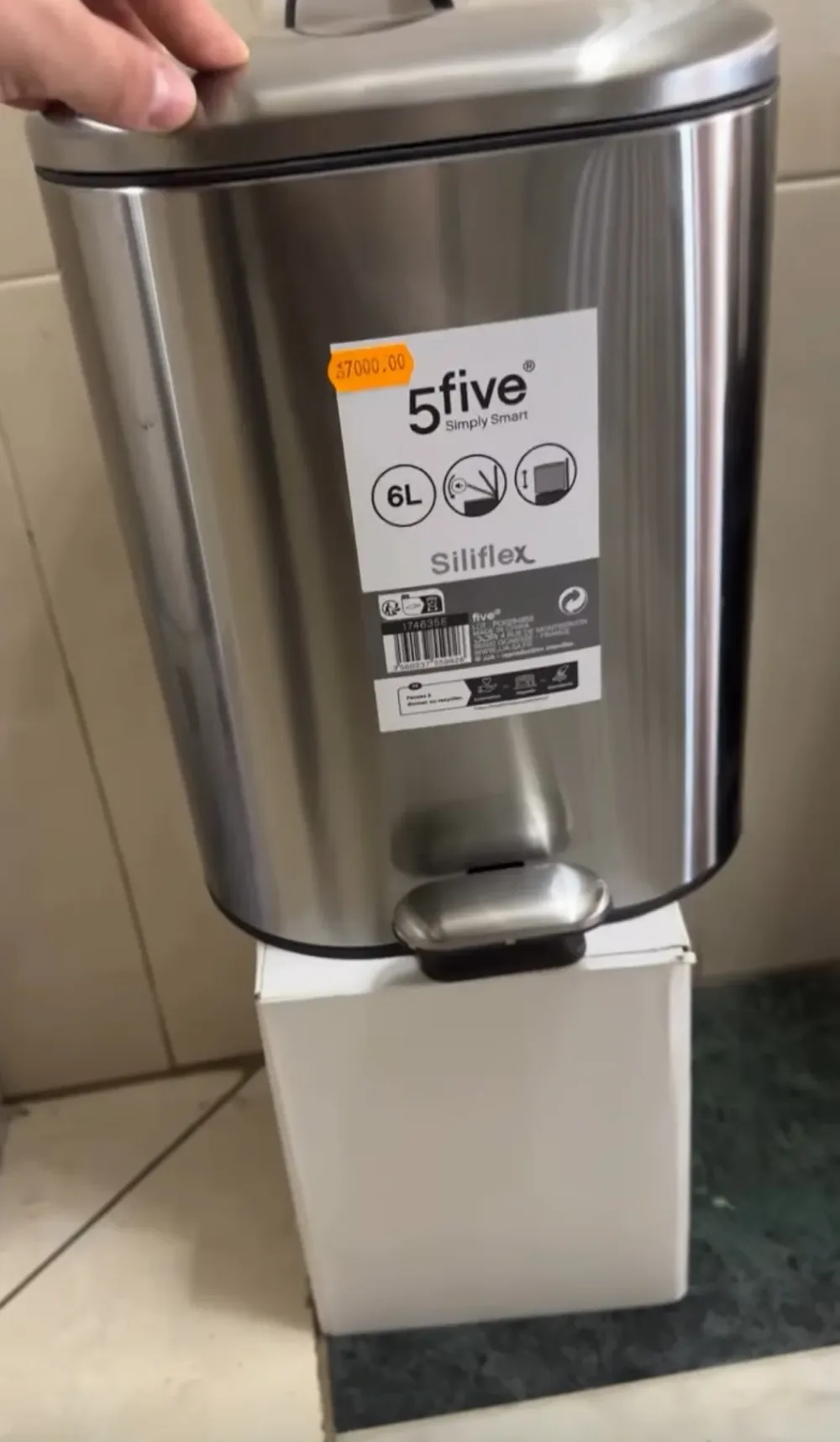 Poubelle 5five 6L