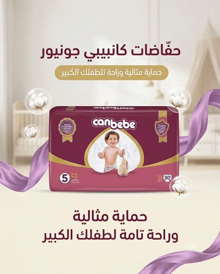 Canbebe حفاظة 5-80