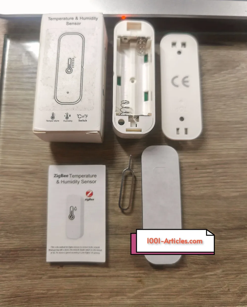 Capteur intelligent de température et du taux d'humidité, Hygromètre Tuya Smart