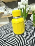 Bouteille Thermos Vintage – Design Rétro Cannelé
