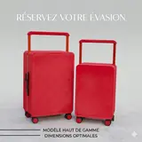 Valise rigide premium qualité Bras large