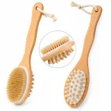 Brosse Corps en Bois Double Face – Nettoyage et Massage 3370-12
