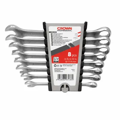 Jeux Cle Mixte CROWN 8PCS CPHWC-XA8