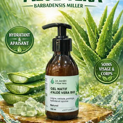 Gel natif d'Aloë Vera 100ml