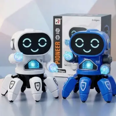 ​🤖 الروبوت الراقص والتفاعلي (Pioneer Robot)