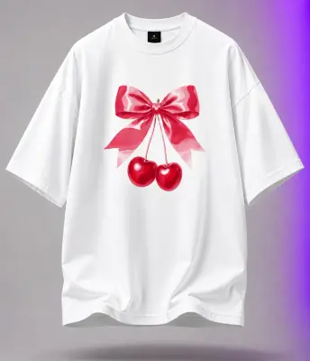 CHERRY BOW TSHIRT