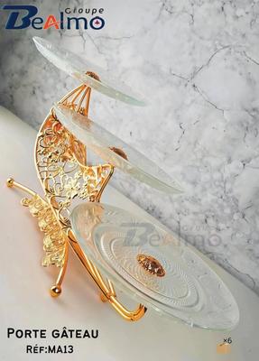 حامل الحلويات الفاخر بـ 3 طوابق - Porte Gâteaux