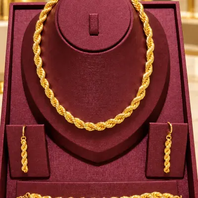 طقم Golden Braid