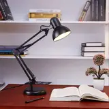 Lampe de bureau en métal