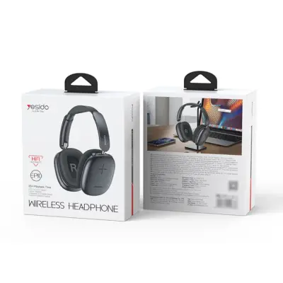 Casque EP10 BT5.4 Free Tekescopic Adjustment 400mAh Wired&Wireless Headset Head Mounted BT Earphone
