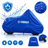 Bâche de Protection pour Moto Imperméable – Anti-UV, Anti-Poussière et Coupe-Vent - غطاء حماية للدراجة النارية مقاوم للماء – حماية من الأشعة فوق البنفسجية والغبار والرياح