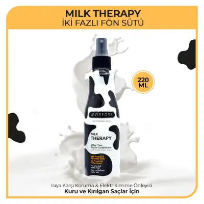 Lait séchant biphasé Morfose Milk Therapy 220 ml