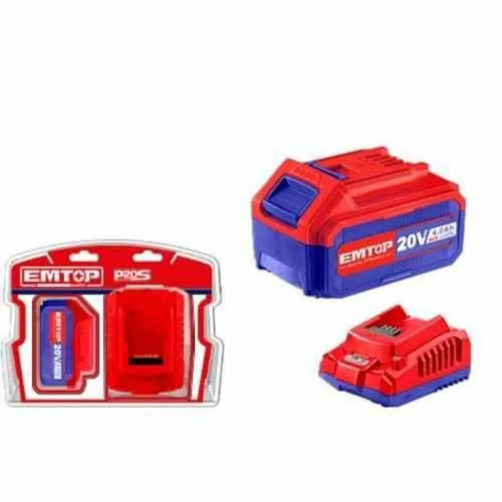 Kit Chargeur Et Batterie 4A P20s EMTOP