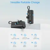 Mini Power Bank Portable Anker 10W 5000mAh avec Connecteur Direct - باور بانك مصغر ومحمول
