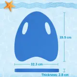 Planche de Natation Kickboard pour Enfants avec Trous de Poignée Ergonomiques - لوح السباحة الإسفنجي للأطفال بمقابض مطورة