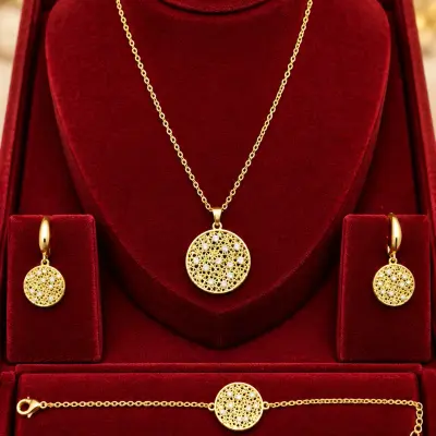 طقم مرصع