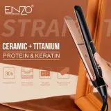 ENZO Lisseur & Boucleur 2-en-1 Ceramic Titanium EN-3328