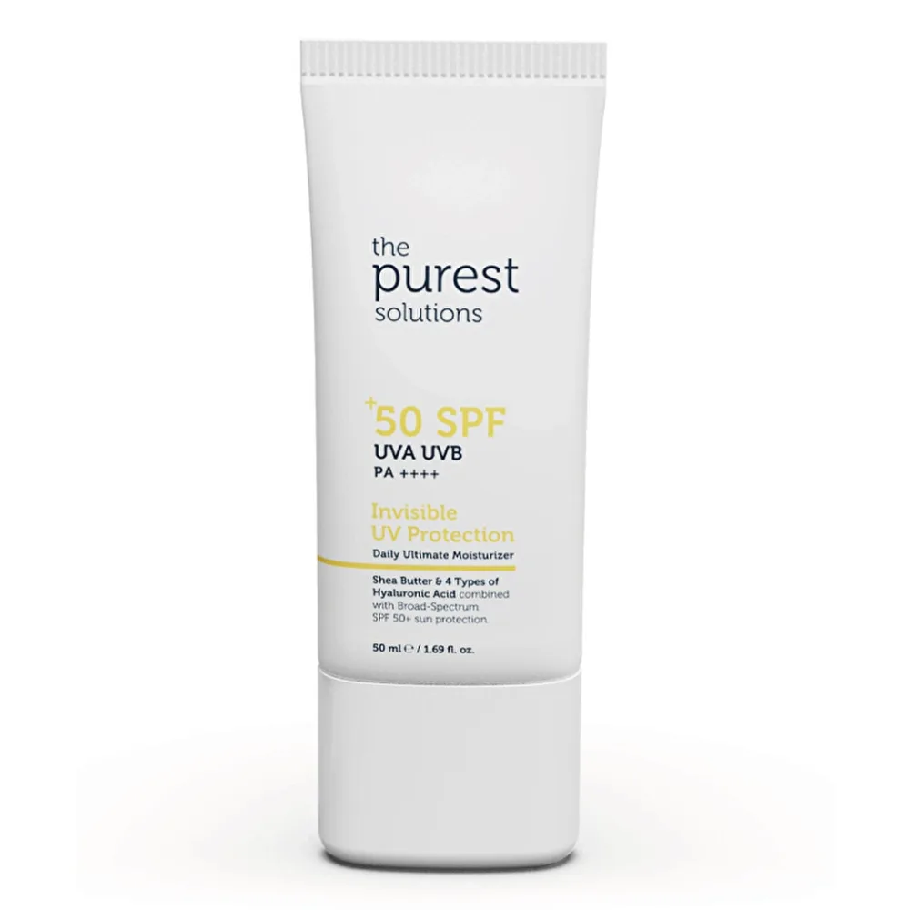 Crème hydratante quotidienne intense à protection UV invisible The Purest Solutions SPF 50+