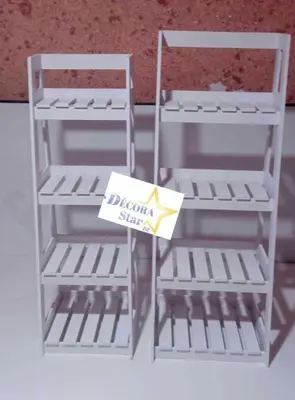 Multi-Tier Shoe Storage Rack CNC File